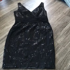 EUC Beautiful Sequin LBD 14W